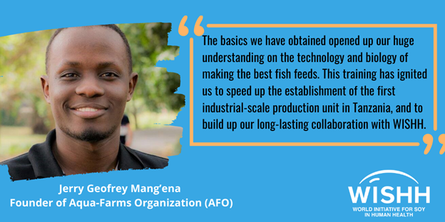 Jerry Geofrey Mang'ena Founder of Aqua-Farms Organization (AFO)