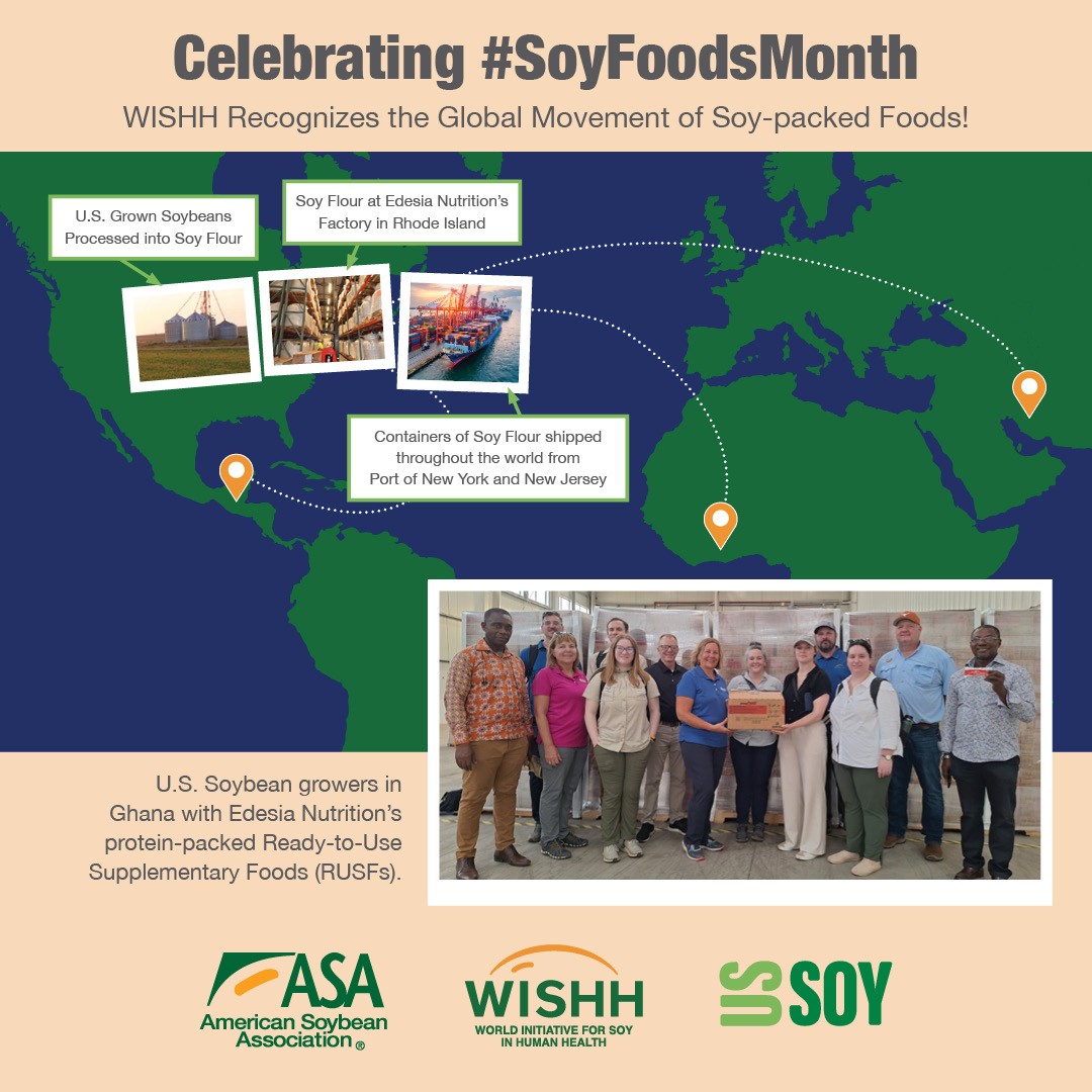 WISHH Recognizes the Global Movement of Soy-packed Foods During Soy ...