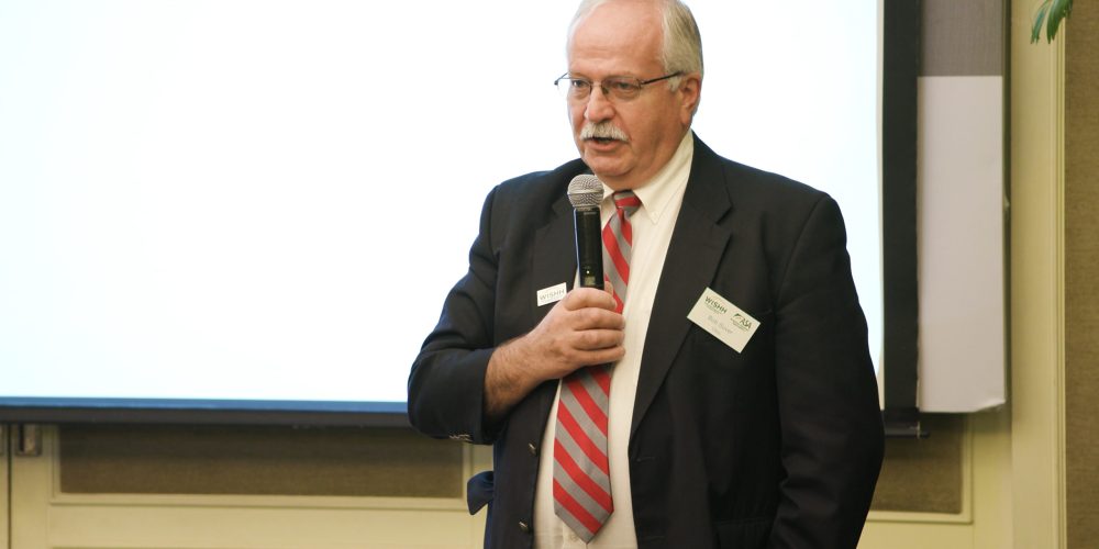 Ohio Soybean Council Board and WISHH Program Committee Member Bob Suver speaks at WISHH’s January 2020 conference in Cambodia where U.S. soybean growers joined WISHH in discussions with current or prospective customers as well as strategic partners to add soy protein to livestock feeds or human foods.